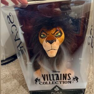 Disney Villains Collection Scar Box Art - Black & Purple